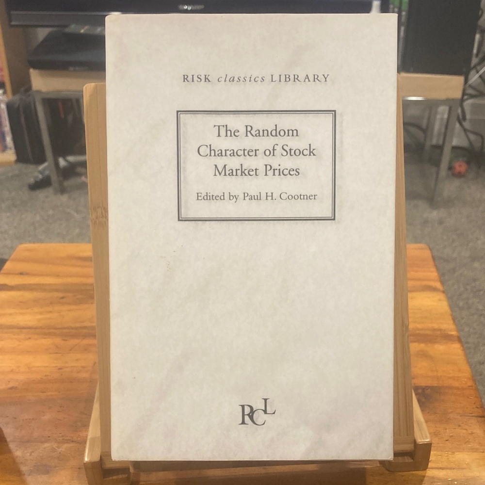 The Random Character of Stock Market Prices Book